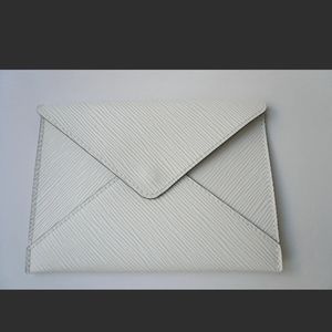❌SOLD❌ Louis Vuitton Invitational Medium Kirigami Envelope Pochette in White